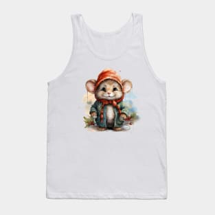 Christmas Mouse Tank Top